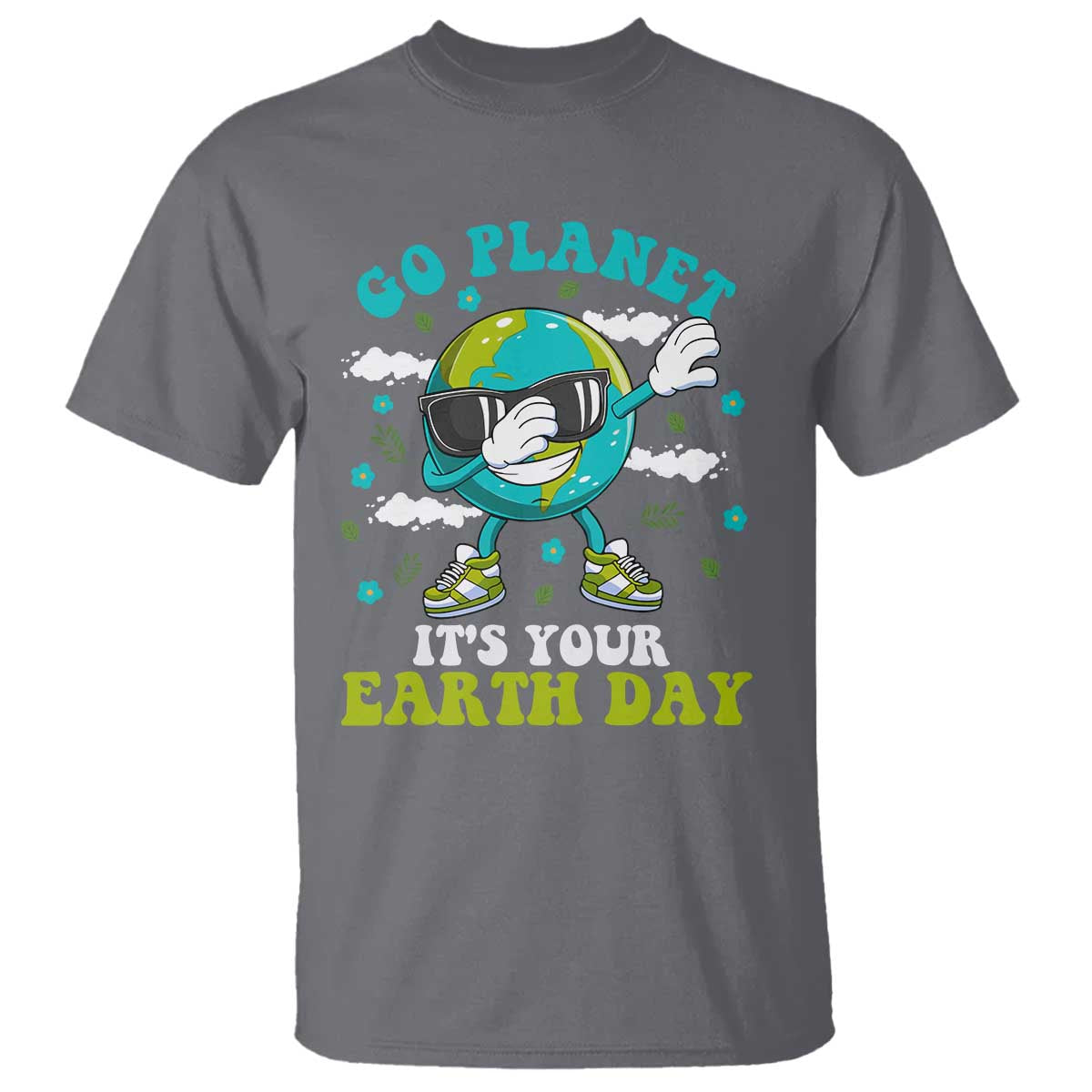 funny-go-planet-its-your-earth-day-t-shirt-dabbing-earth-flower