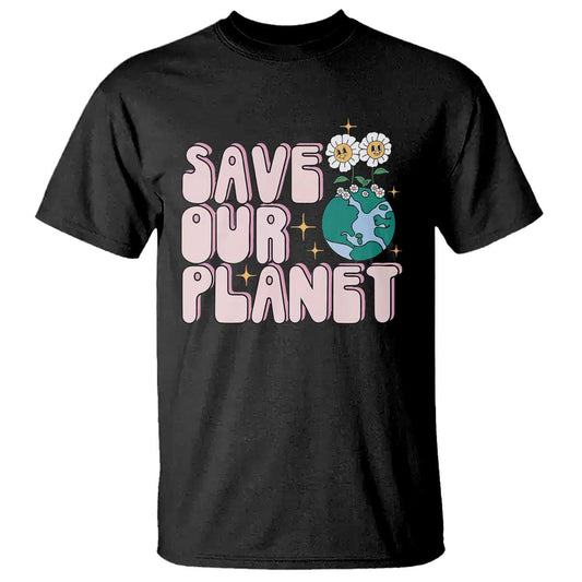 earth-day-save-our-planet-t-shirt-cute-retro-groove-flower