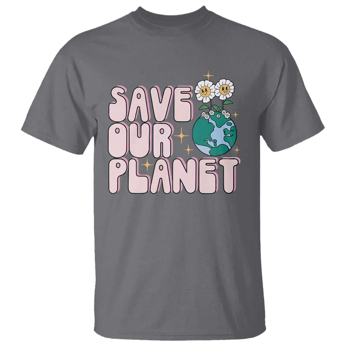 earth-day-save-our-planet-t-shirt-cute-retro-groove-flower