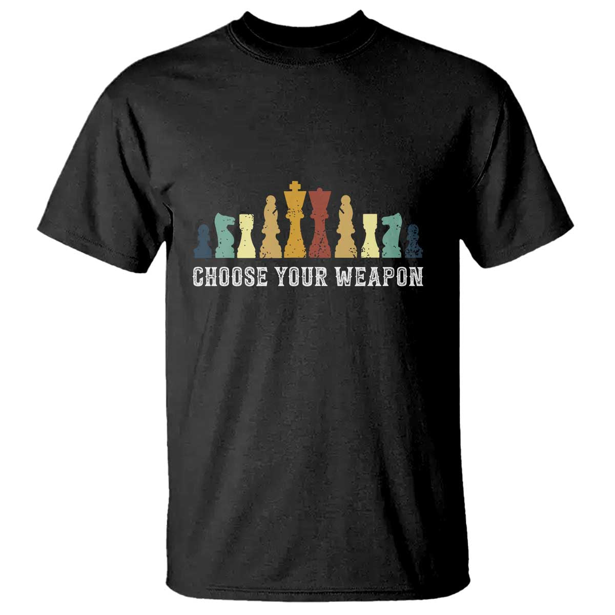 chess-lover-t-shirt-choose-your-weapon-retro-vintage