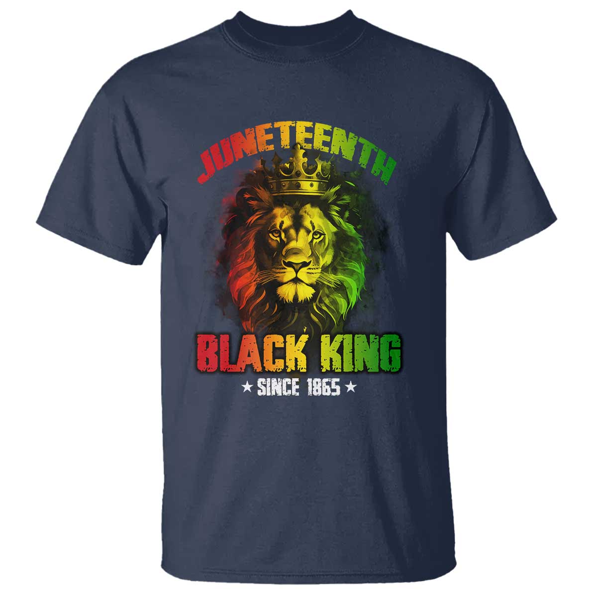 juneteenth-black-king-since-1865-t-shirt-cool-awesome-lion-flag