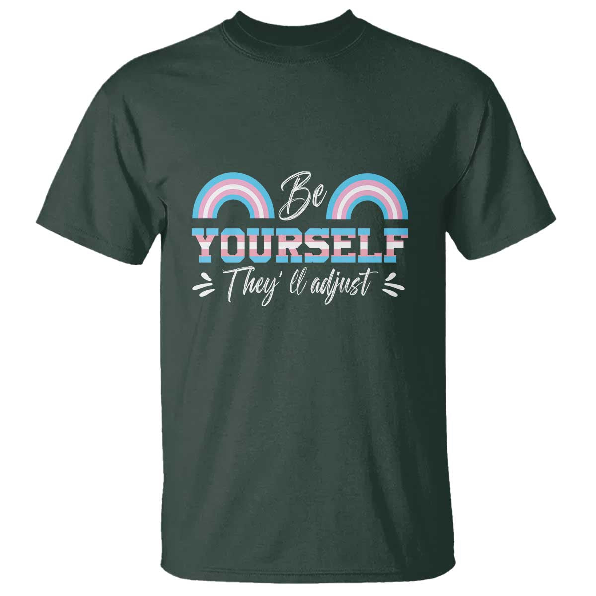 transgender-t-shirt-be-yourself-theyll-adjust-vintage-rainbow-trans-pride-flag-lgbt