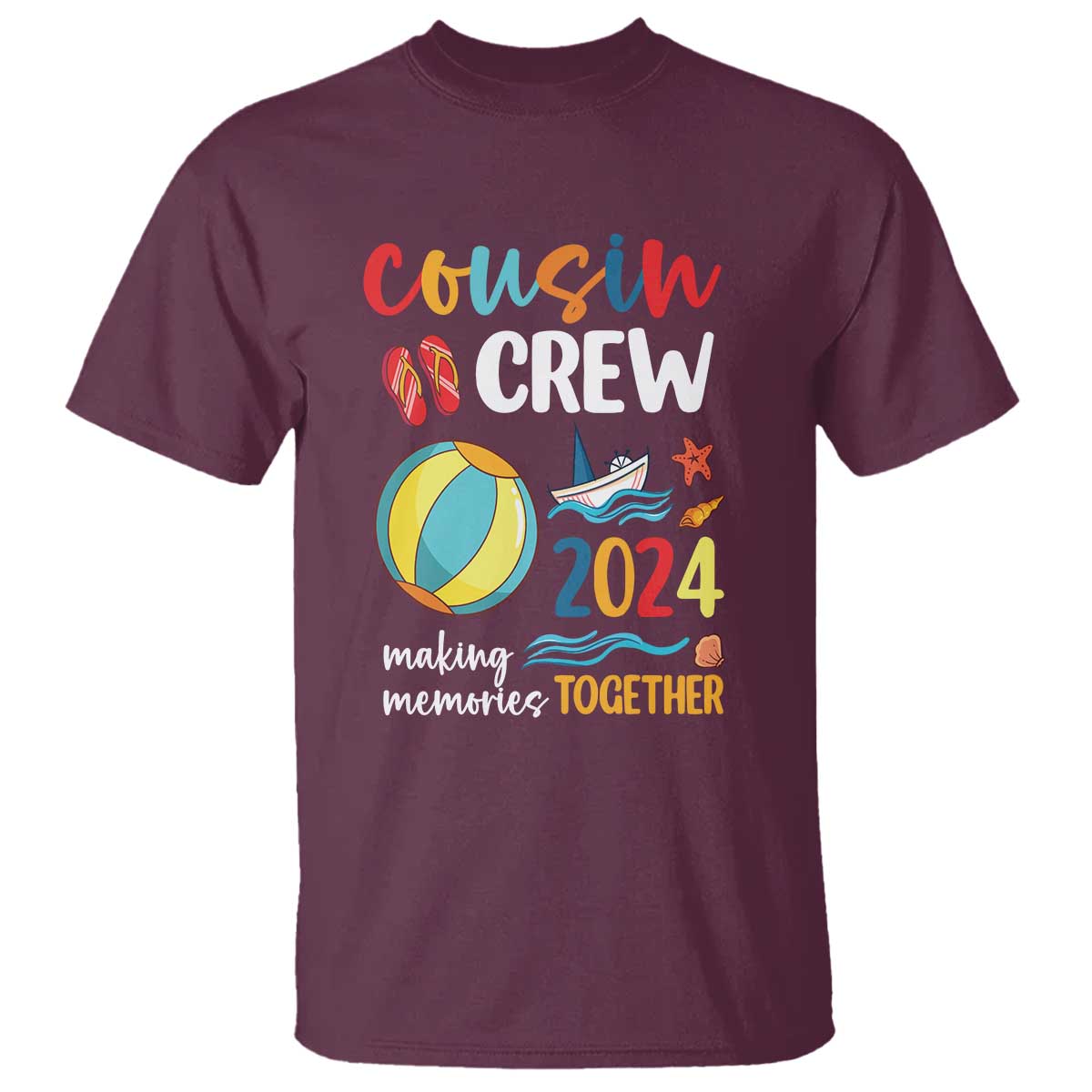 cousin-crew-2024-making-memories-together-t-shirt-summer-vacation-beach-family-trips-matching-ocean-wave