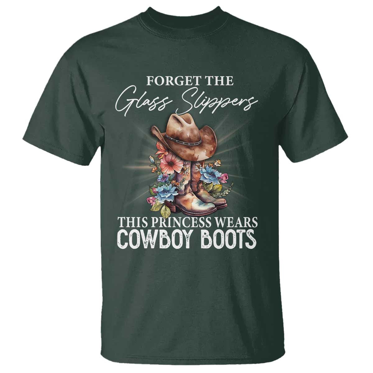 funny-cowgirl-t-shirt-forget-glass-slippers-this-princess-wears-boots-western