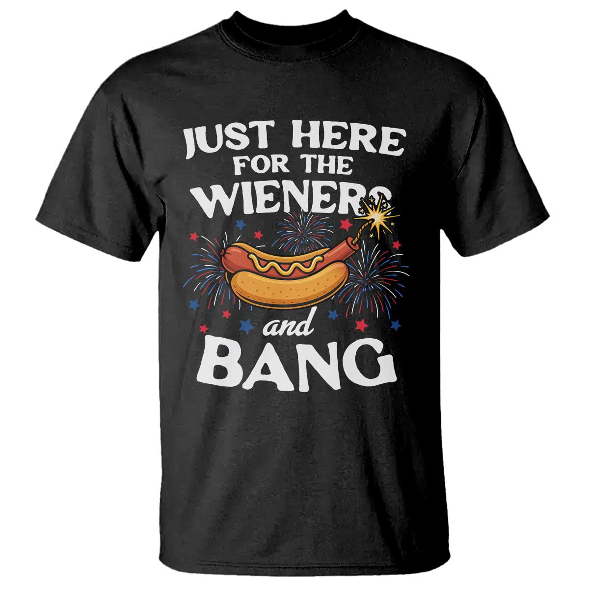 funny-just-here-for-the-wieners-and-bang-t-shirt-4th-of-july-hot-dog-lover-fireworks