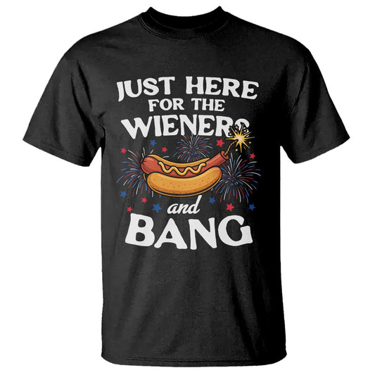 funny-just-here-for-the-wieners-and-bang-t-shirt-4th-of-july-hot-dog-lover-fireworks