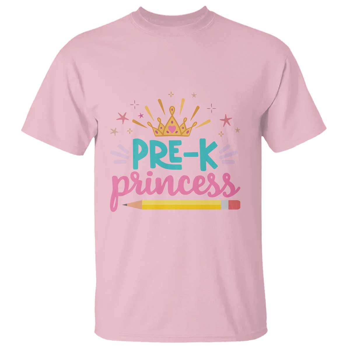 back-to-school-t-shirt-pre-k-princess-lovely-yellow-crown-pencil-cute-star