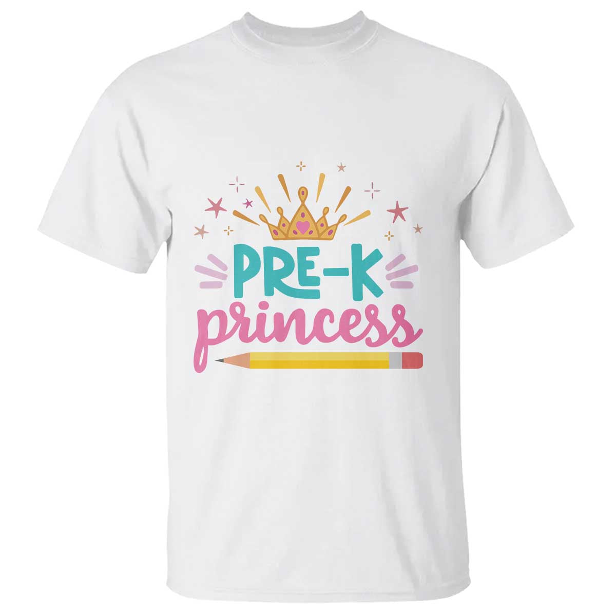 back-to-school-t-shirt-pre-k-princess-lovely-yellow-crown-pencil-cute-star