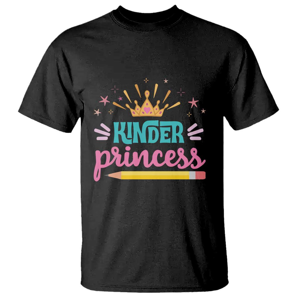 back-to-school-t-shirt-kinder-princess-lovely-yellow-crown-pencil-cute-star