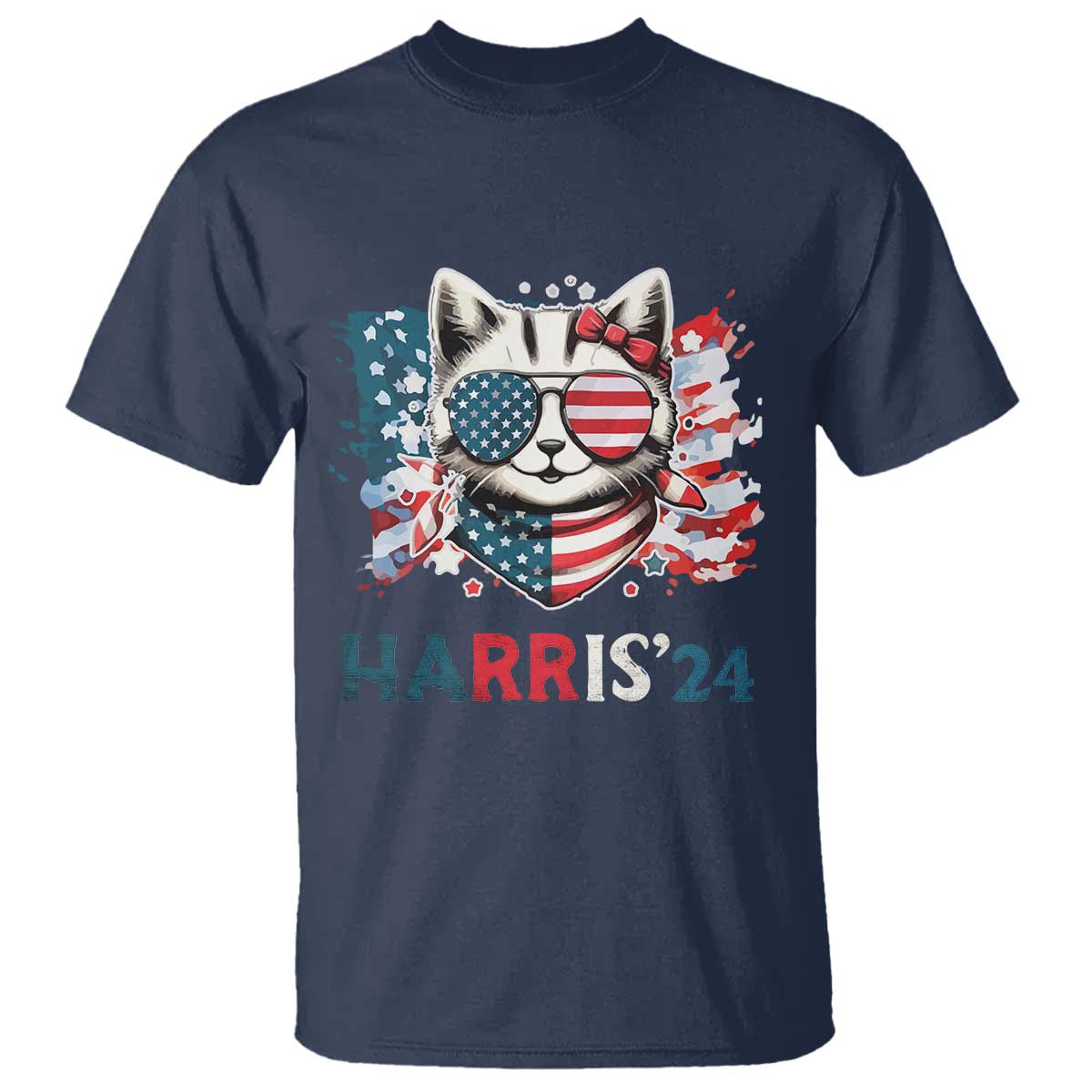 harris24-t-shirt-childless-cat-lady-american-flag-sunglasses