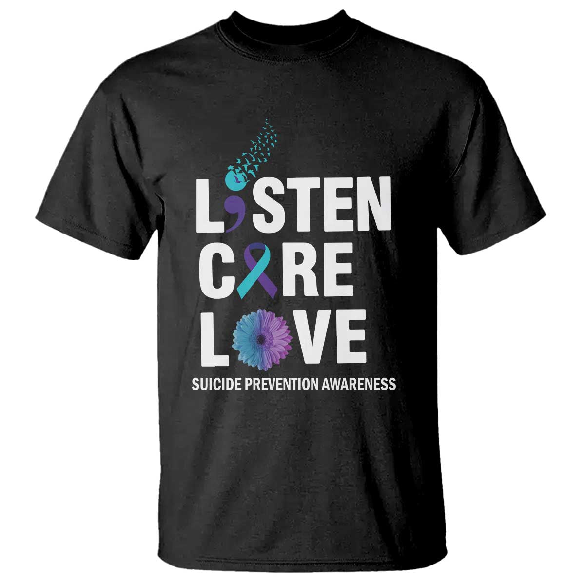 suicide-prevention-awareness-t-shirt-listen-care-love-semicolon-bird-flower-ribbon