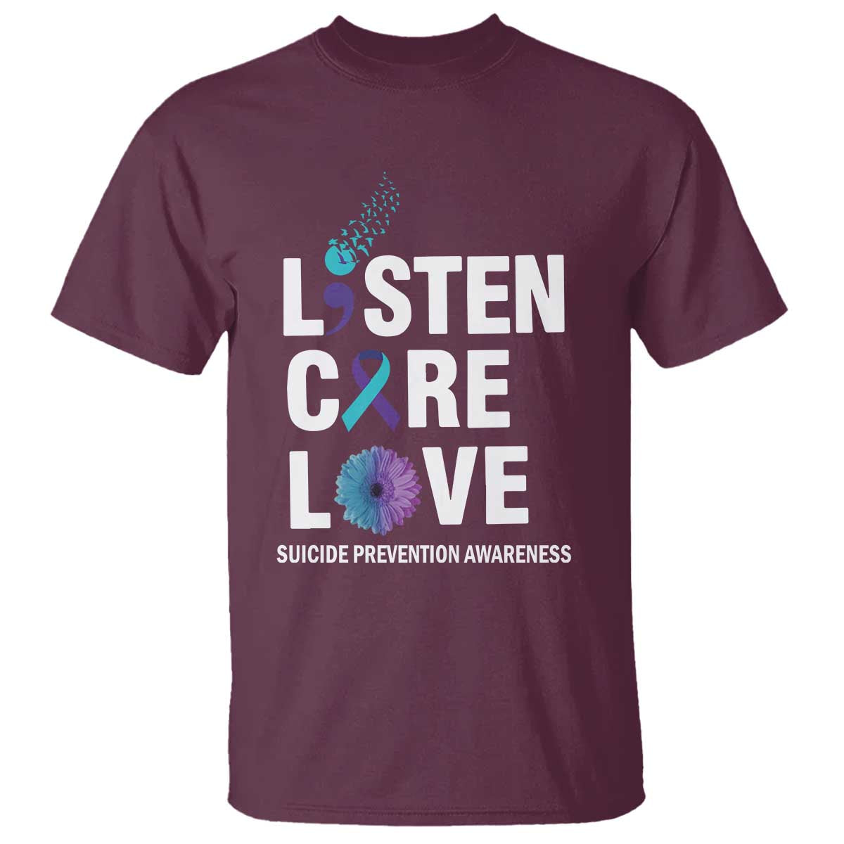suicide-prevention-awareness-t-shirt-listen-care-love-semicolon-bird-flower-ribbon
