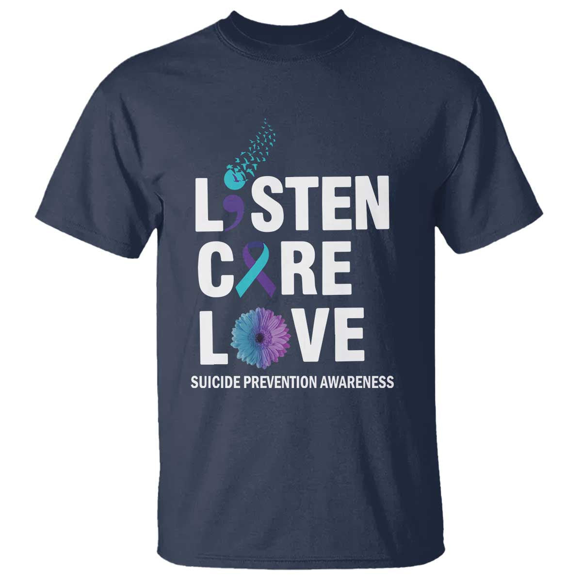 suicide-prevention-awareness-t-shirt-listen-care-love-semicolon-bird-flower-ribbon
