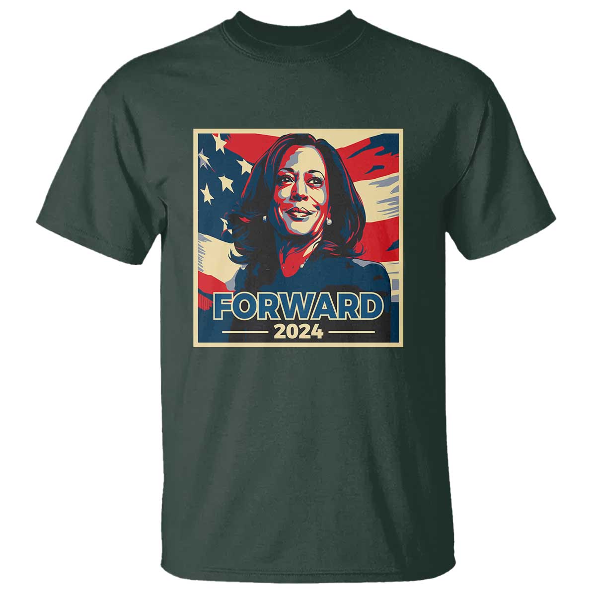 harris-supporter-t-shirt-forward-2024-american-election-usa-flag