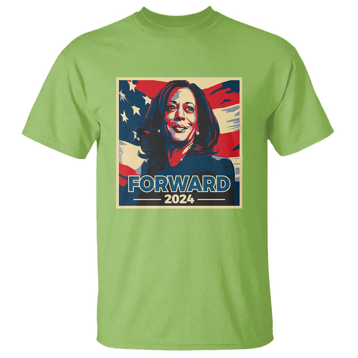 harris-supporter-t-shirt-forward-2024-american-election-usa-flag