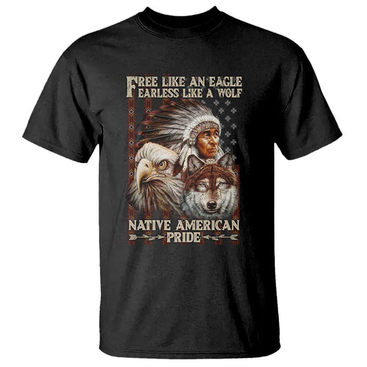 native-american-pride-t-shirt-free-like-an-eagle-fearless-like-a-wolf-vintage-flag