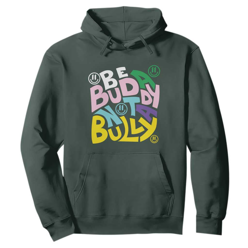 Unity Day Orange Hoodie Be A Buddy Not A Bully Bullying Prevention