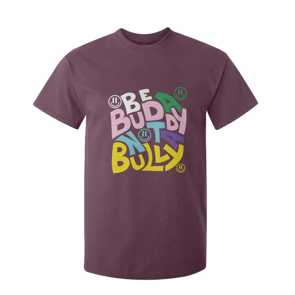 Unity Day Orange T Shirt For Kid Be A Buddy Not A Bully Bullying Prevention
