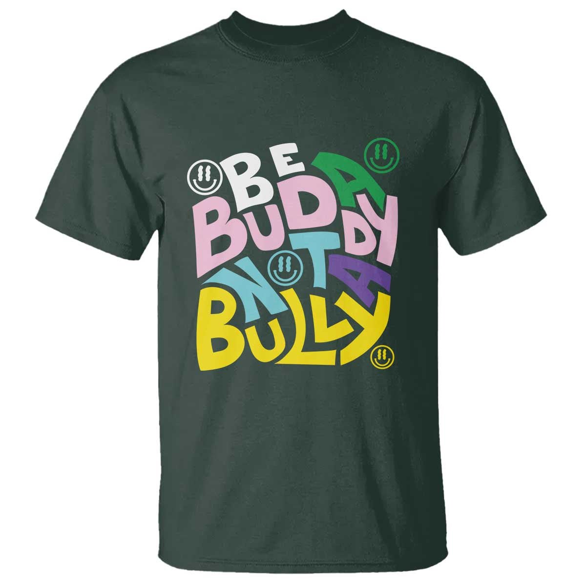Unity Day Orange T Shirt Be A Buddy Not A Bully Bullying Prevention