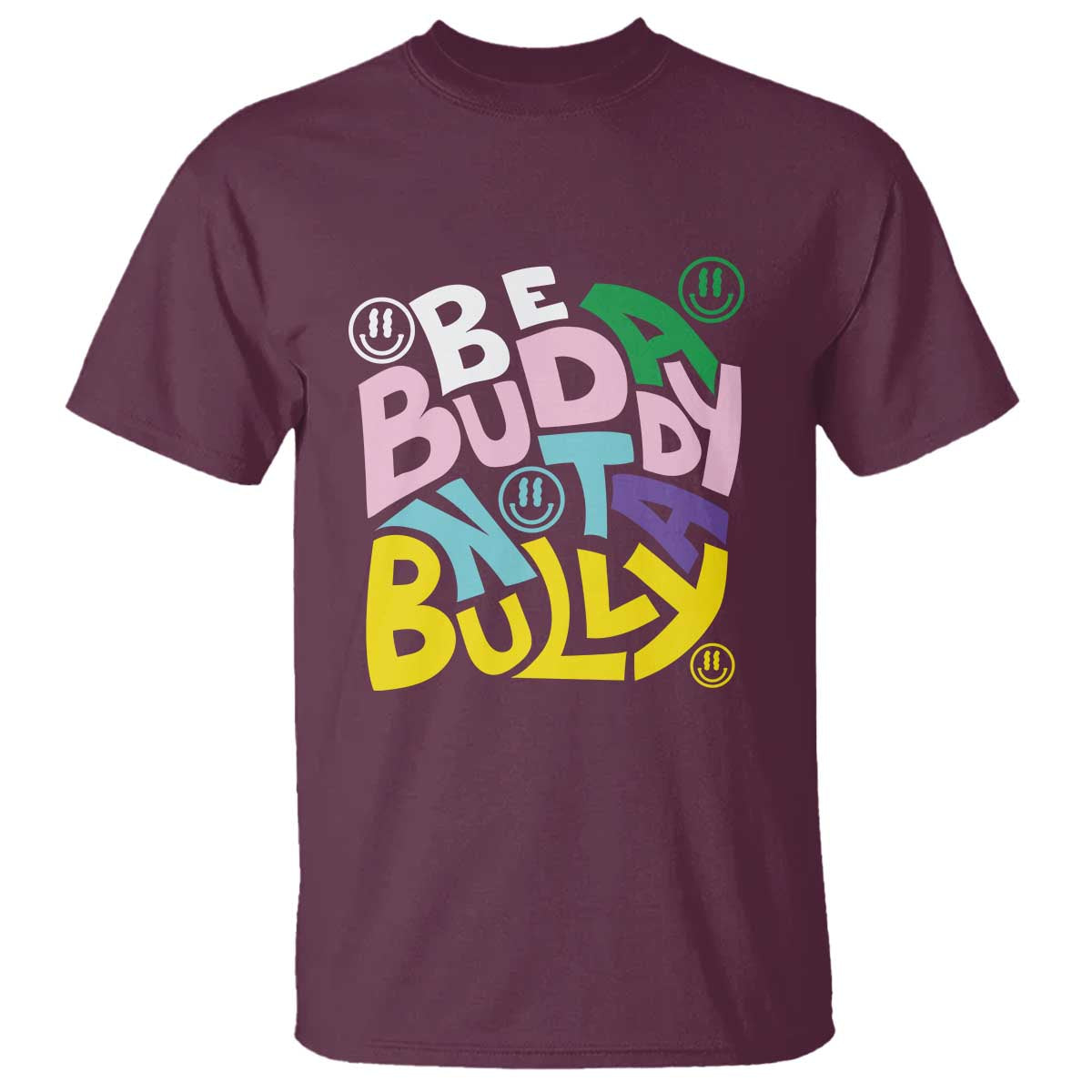 Unity Day Orange T Shirt Be A Buddy Not A Bully Bullying Prevention
