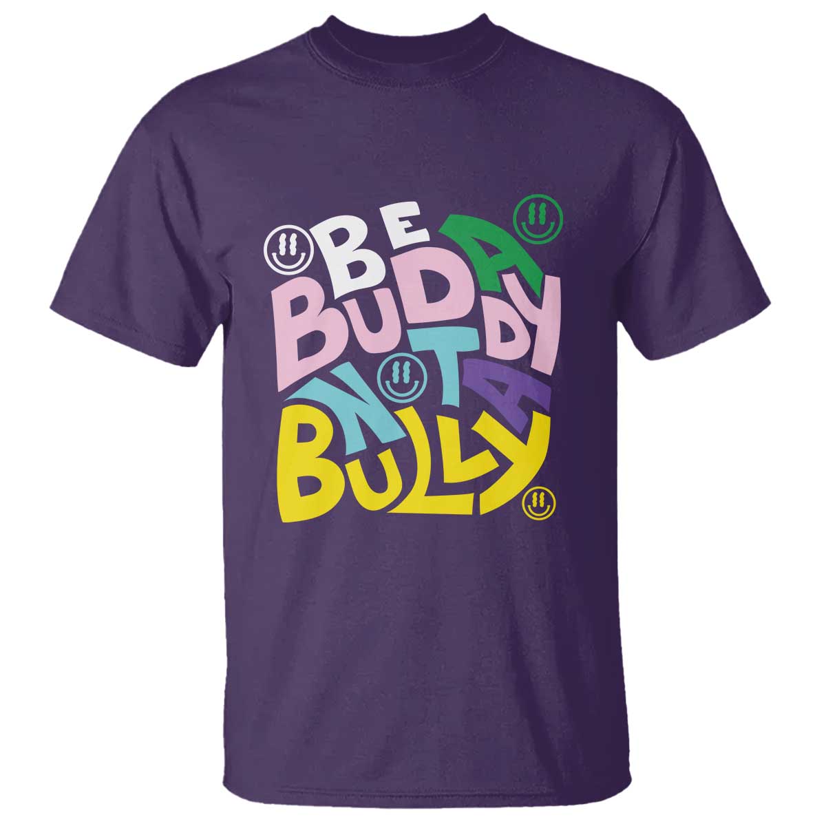 Unity Day Orange T Shirt Be A Buddy Not A Bully Bullying Prevention