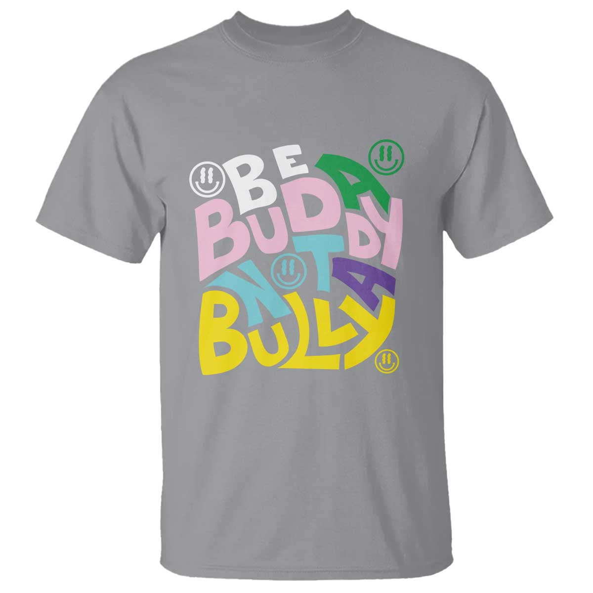 Unity Day Orange T Shirt Be A Buddy Not A Bully Bullying Prevention