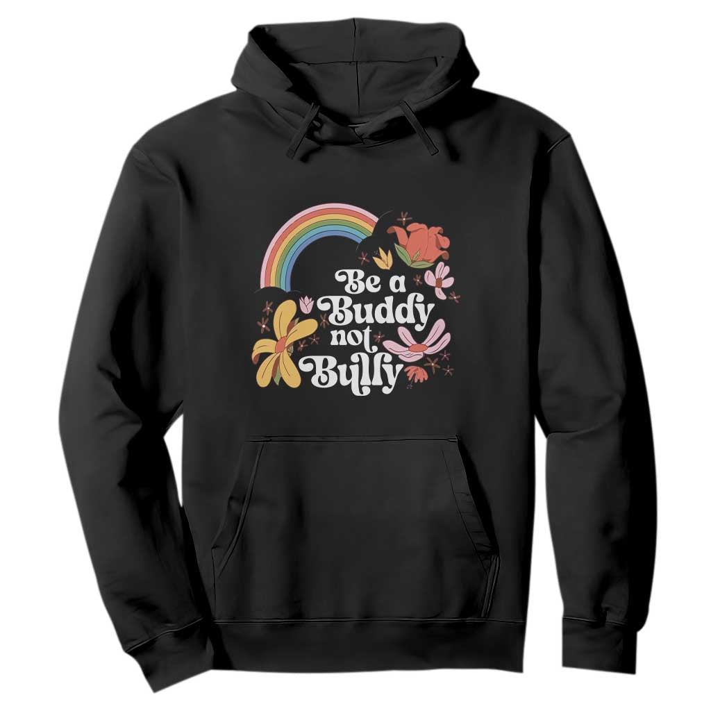 Unity Day Hoodie Be A Buddy Not A Bully Bullying Prevention Flower Star