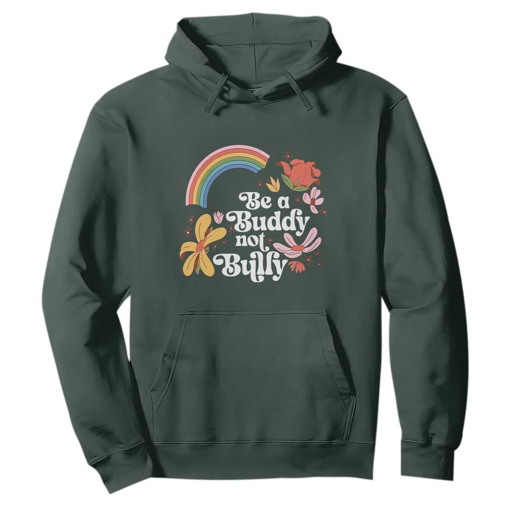 Unity Day Hoodie Be A Buddy Not A Bully Bullying Prevention Flower Star