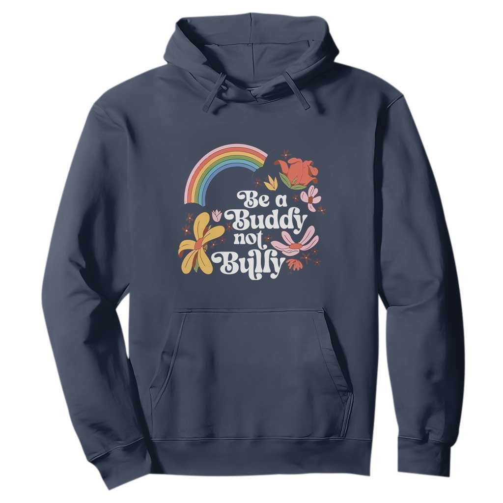 Unity Day Hoodie Be A Buddy Not A Bully Bullying Prevention Flower Star