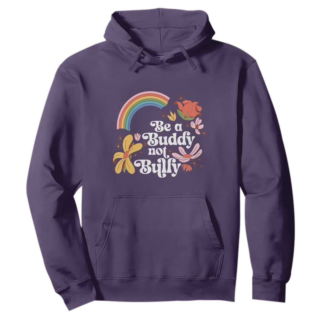 Unity Day Hoodie Be A Buddy Not A Bully Bullying Prevention Flower Star