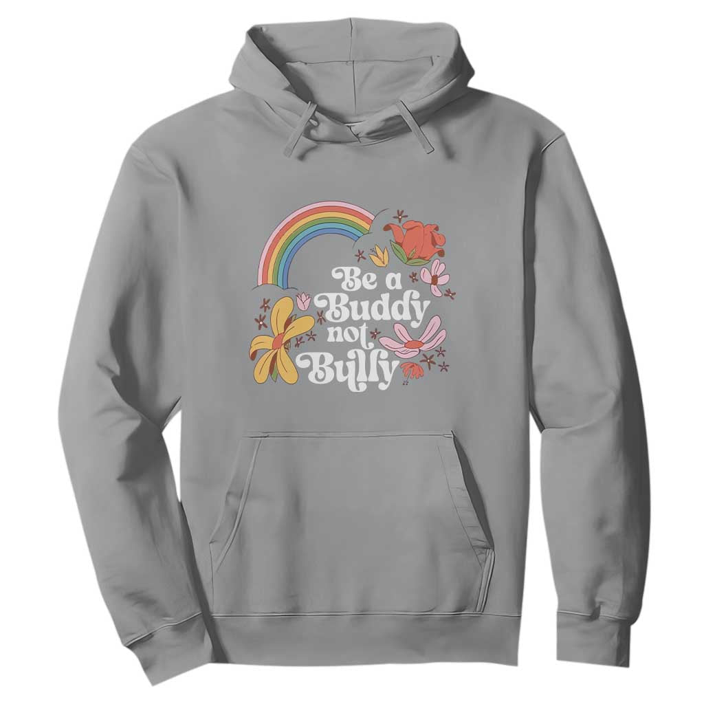 Unity Day Hoodie Be A Buddy Not A Bully Bullying Prevention Flower Star