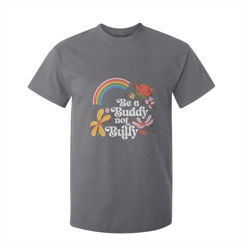 Unity Day T Shirt For Kid Be A Buddy Not A Bully Bullying Prevention Flower Star