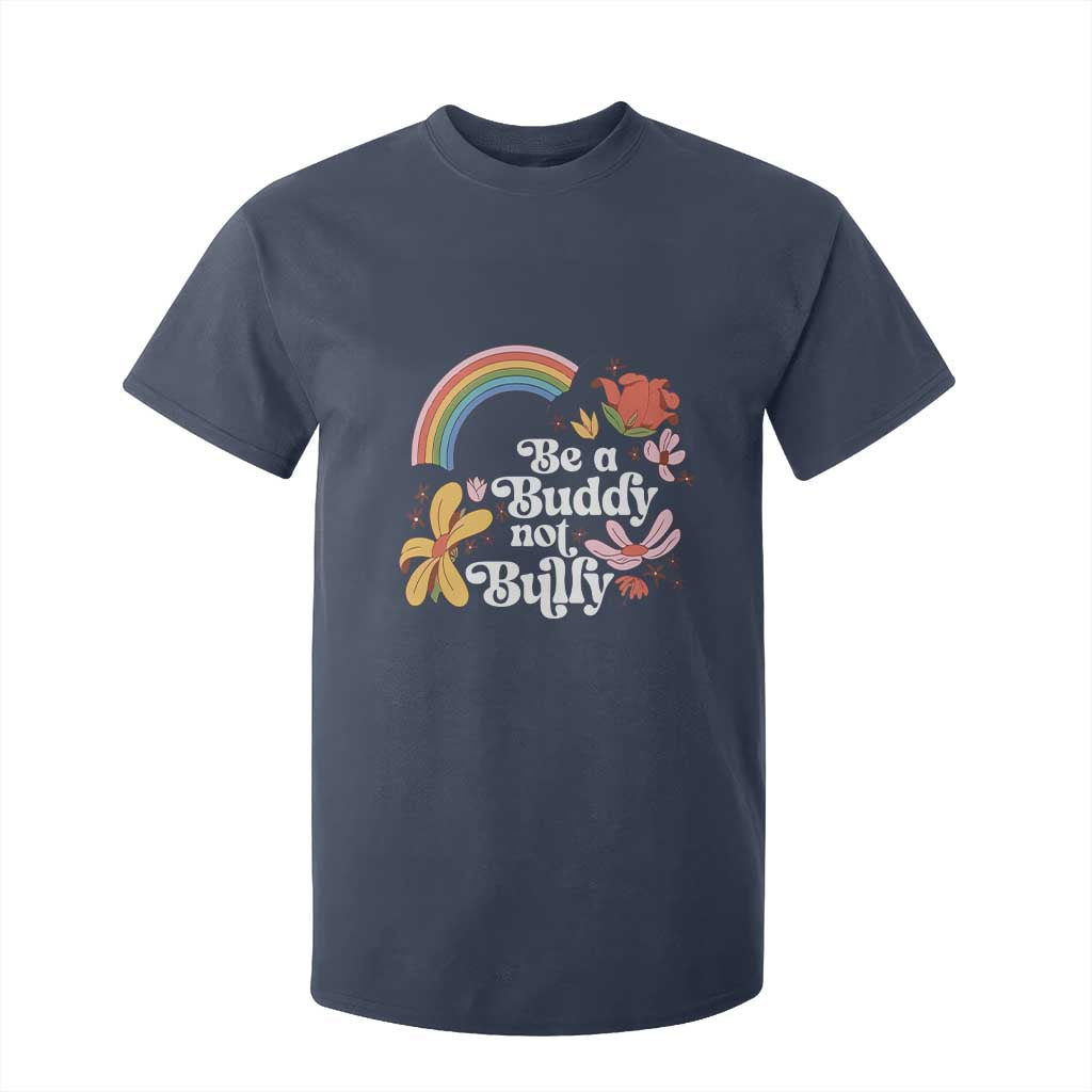 Unity Day T Shirt For Kid Be A Buddy Not A Bully Bullying Prevention Flower Star