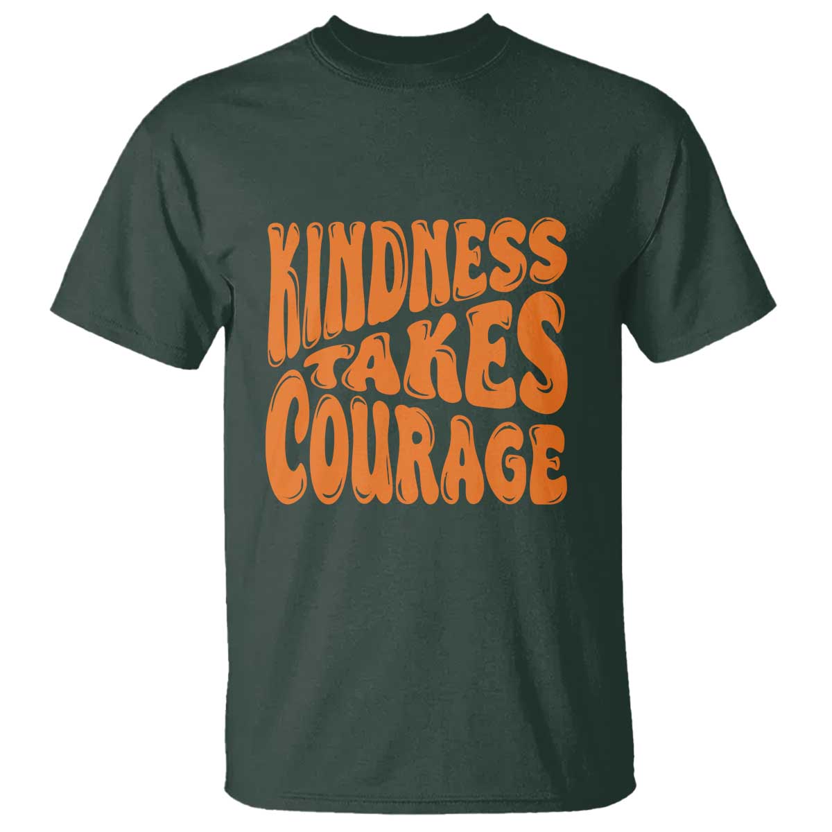 Unity Day T Shirt Kindness Takes Courage Bullying Prevention
