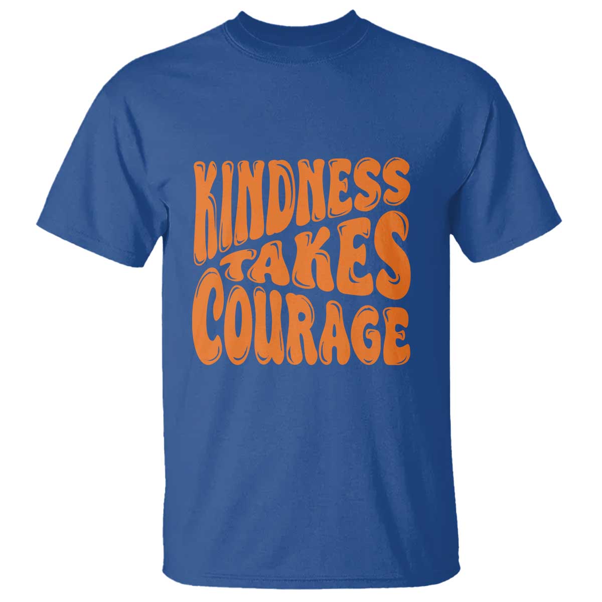 Unity Day T Shirt Kindness Takes Courage Bullying Prevention