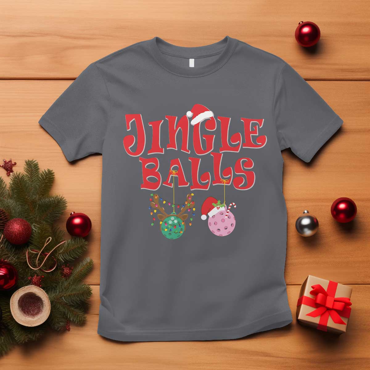 funny-christmas-pickleball-t-shirt-jingle-balls-reindeer-santa-hat-ball