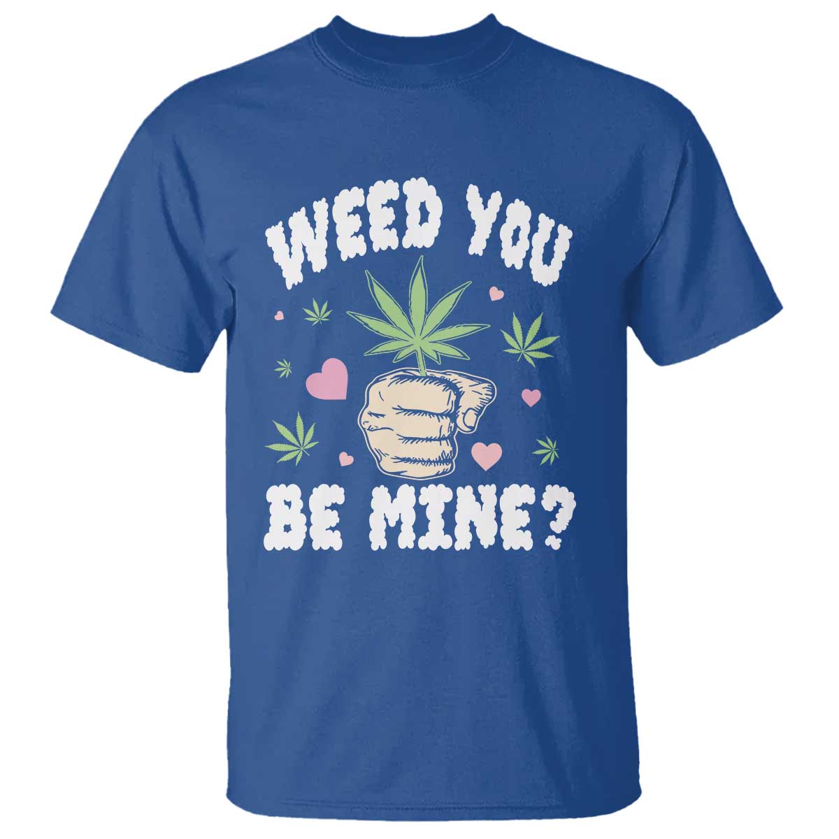 funny-valentines-day-weed-you-be-mine-t-shirt-cannabis-marijuana-hearts