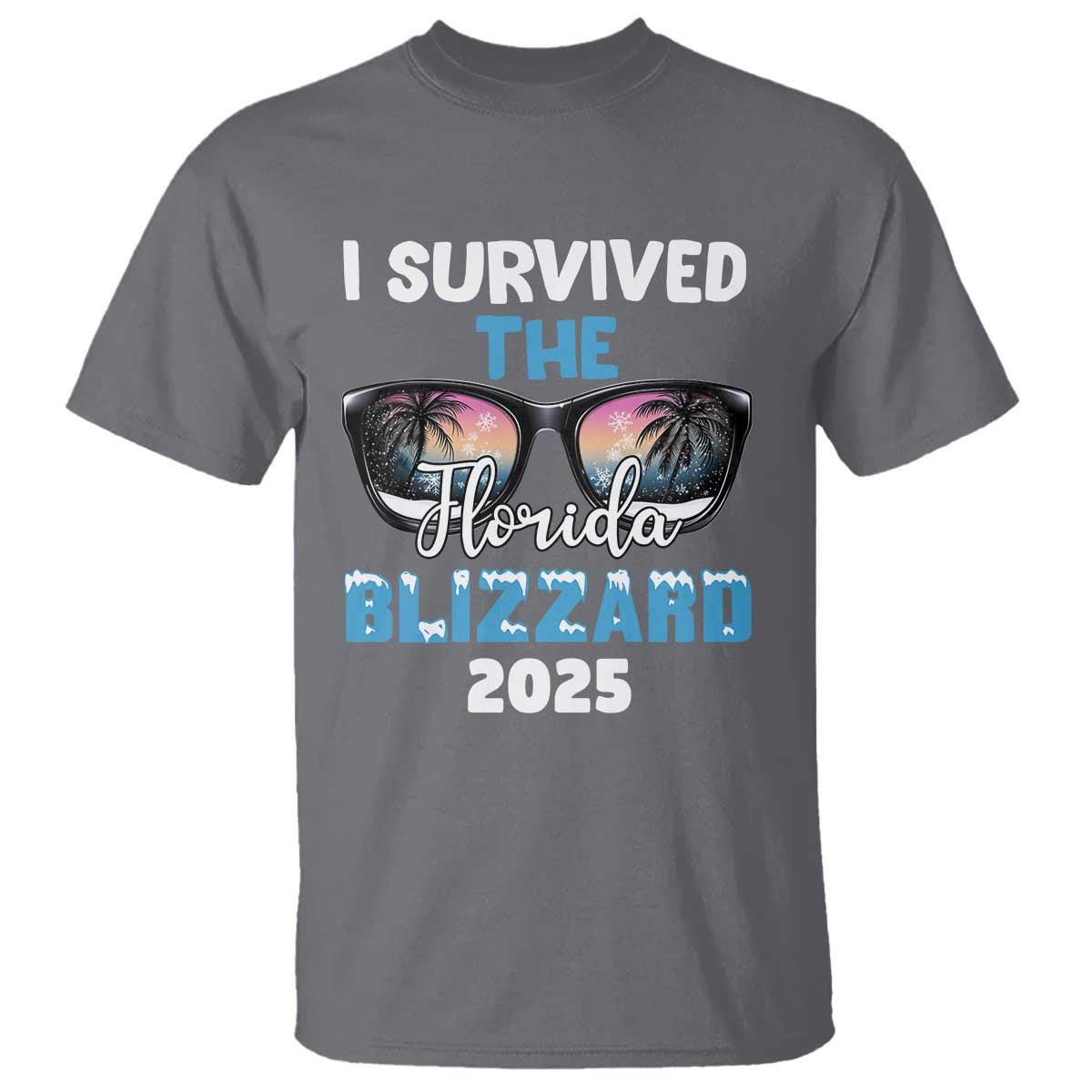 funny-i-survived-the-florida-blizzarad-t-shirt-snow-sunglasses