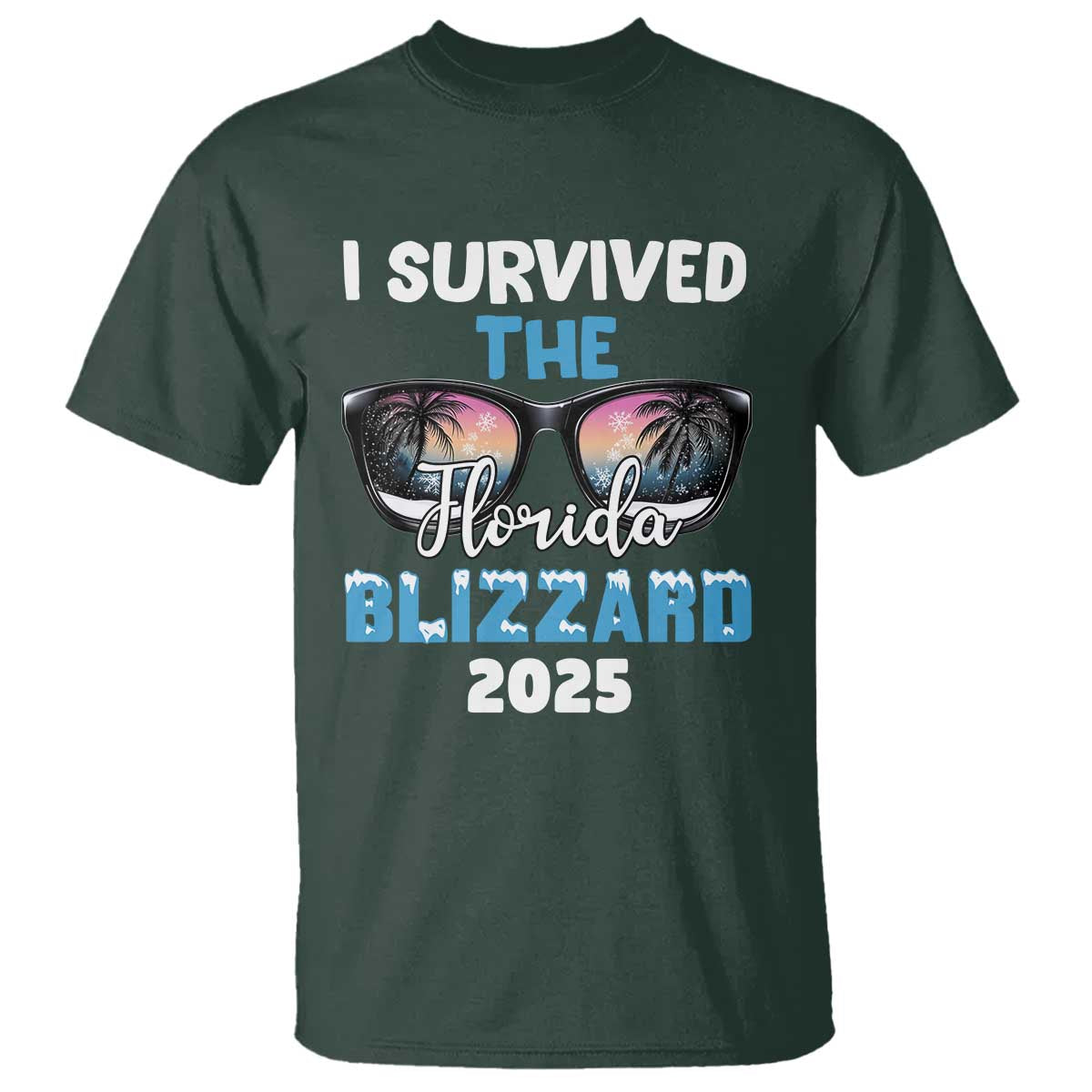 funny-i-survived-the-florida-blizzarad-t-shirt-snow-sunglasses