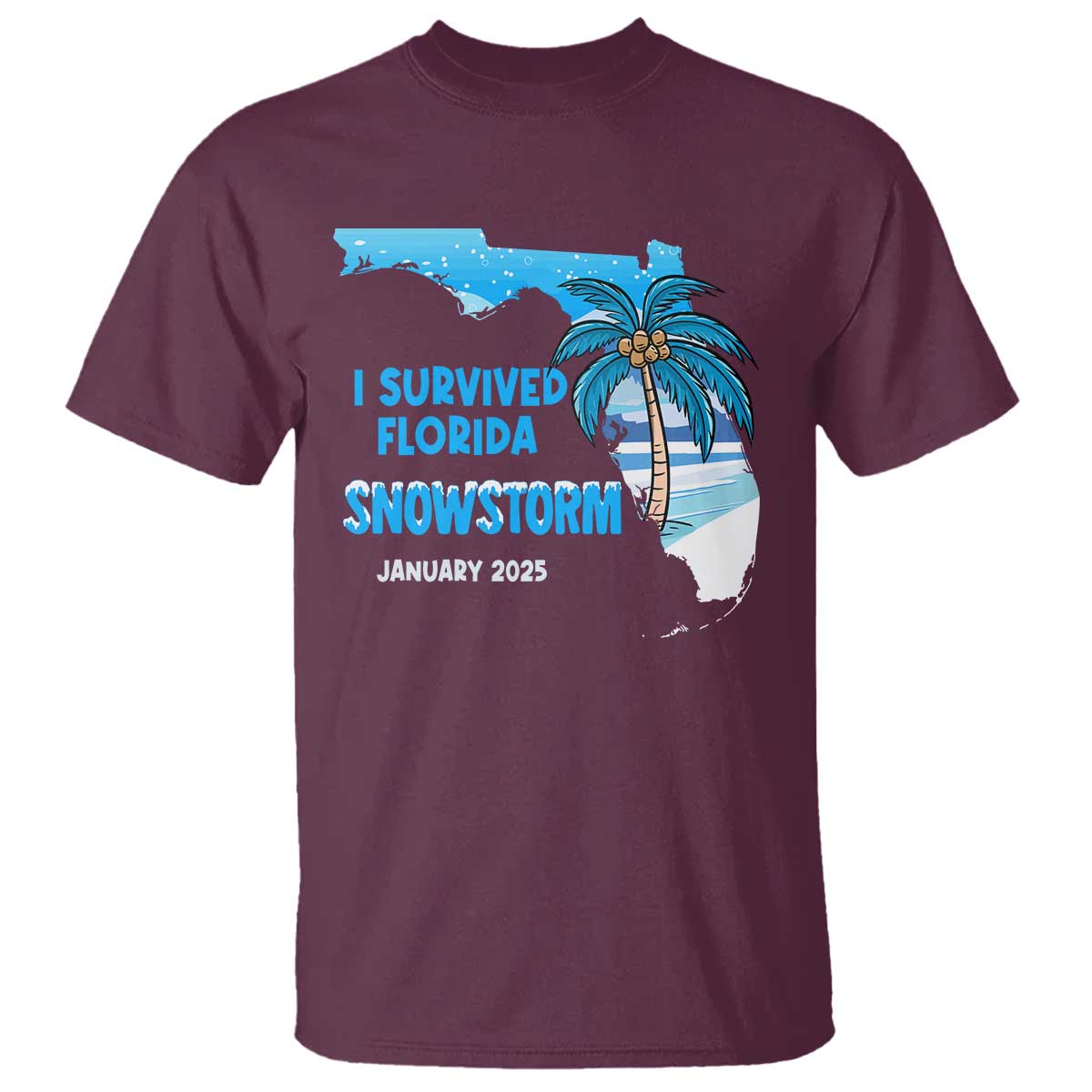 funny-i-survived-florida-snowstorm-2025-t-shirt-coconut-palm-tree
