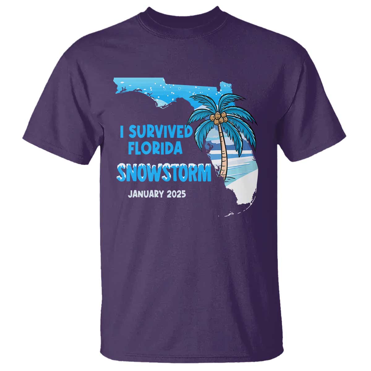 funny-i-survived-florida-snowstorm-2025-t-shirt-coconut-palm-tree