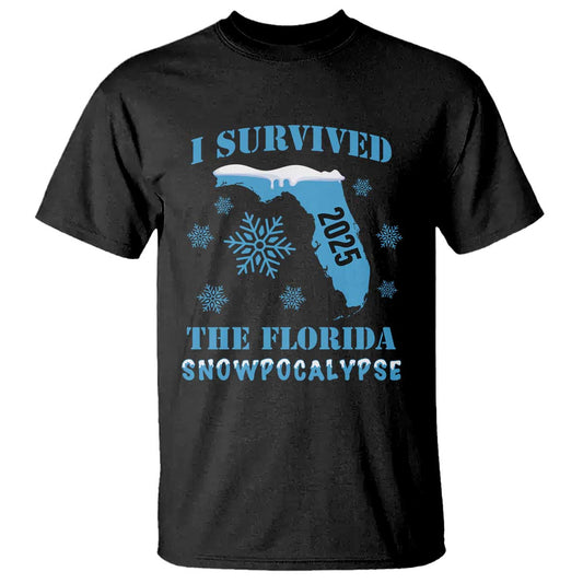 funny-i-survived-the-florida-snowpocalypse-2025-t-shirt-snowflakes
