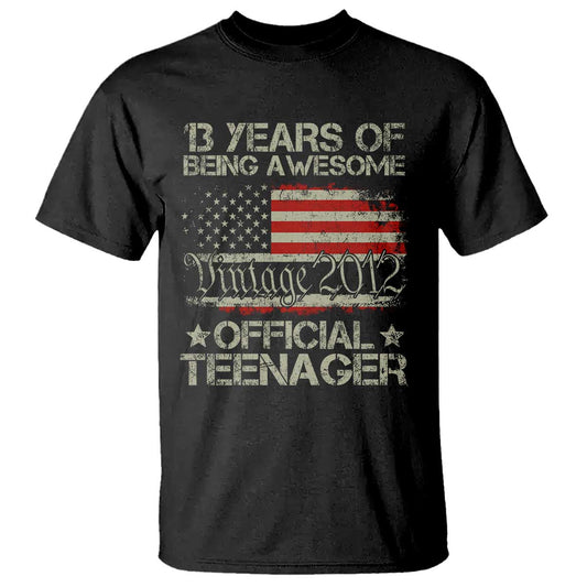 funny-13th-birthday-t-shirt-vintage-2012-official-teenager-13-years-of-being-awesome-usa-flag