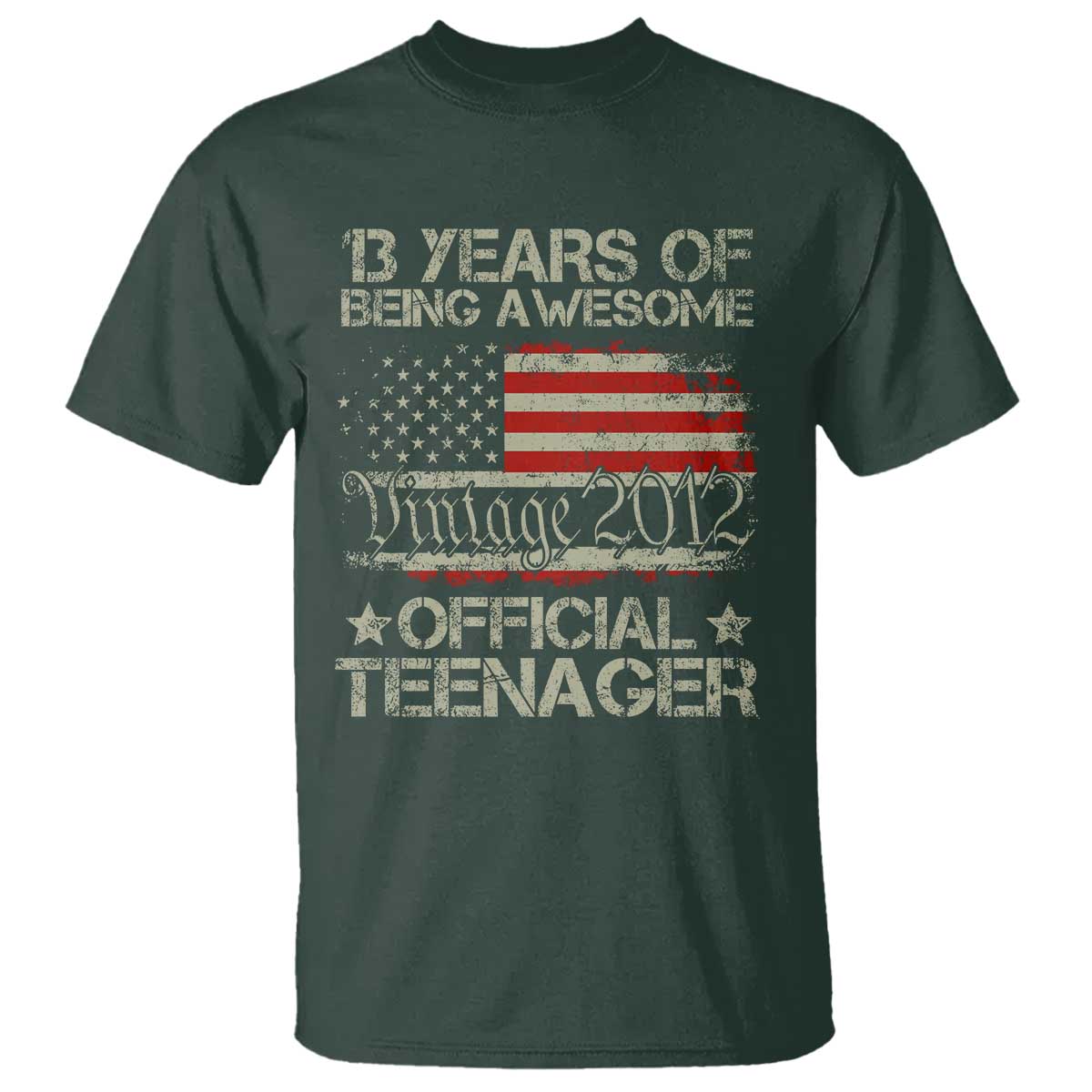 funny-13th-birthday-t-shirt-vintage-2012-official-teenager-13-years-of-being-awesome-usa-flag