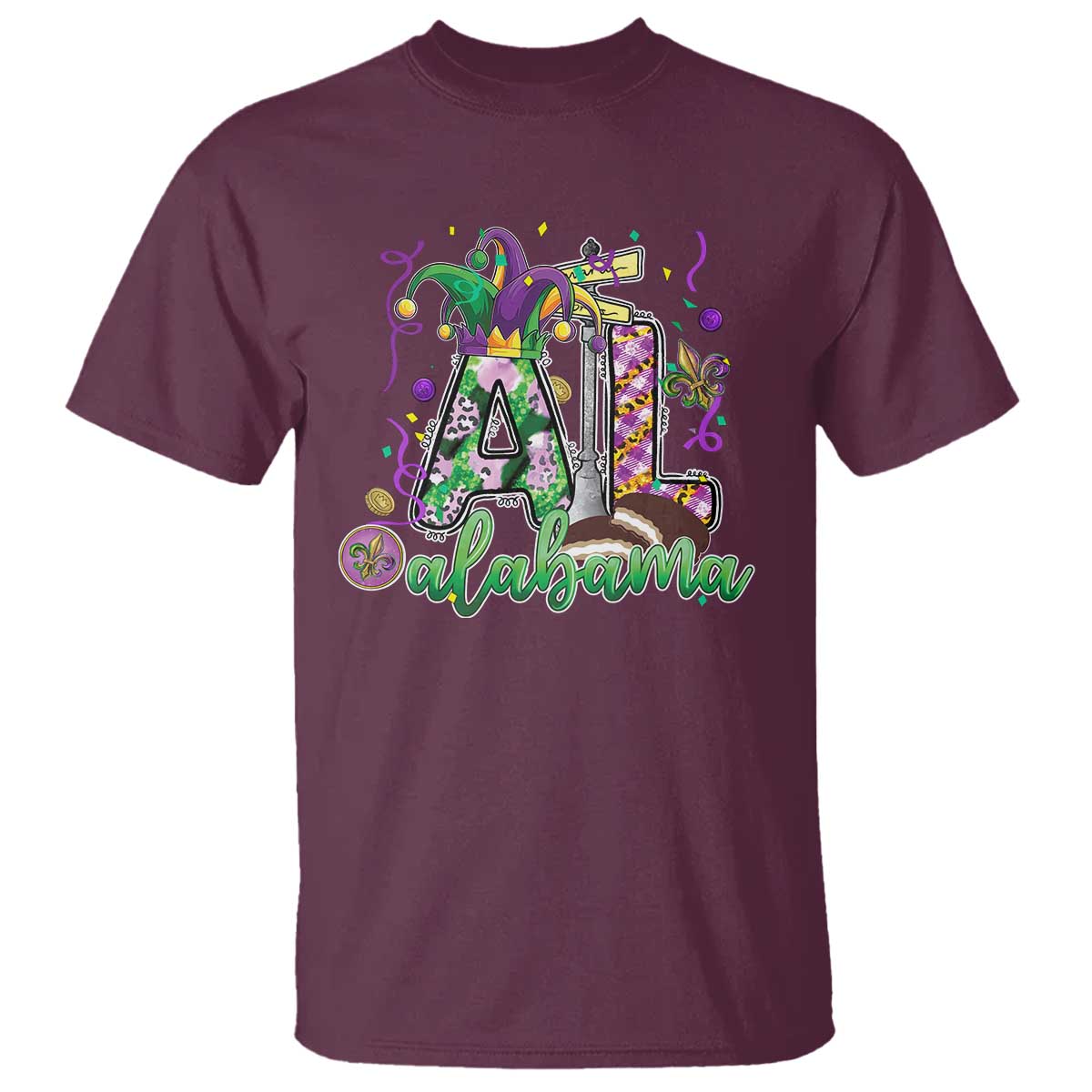 funny-mardi-gras-in-alabama-al-t-shirt-moon-pie-jester-hat