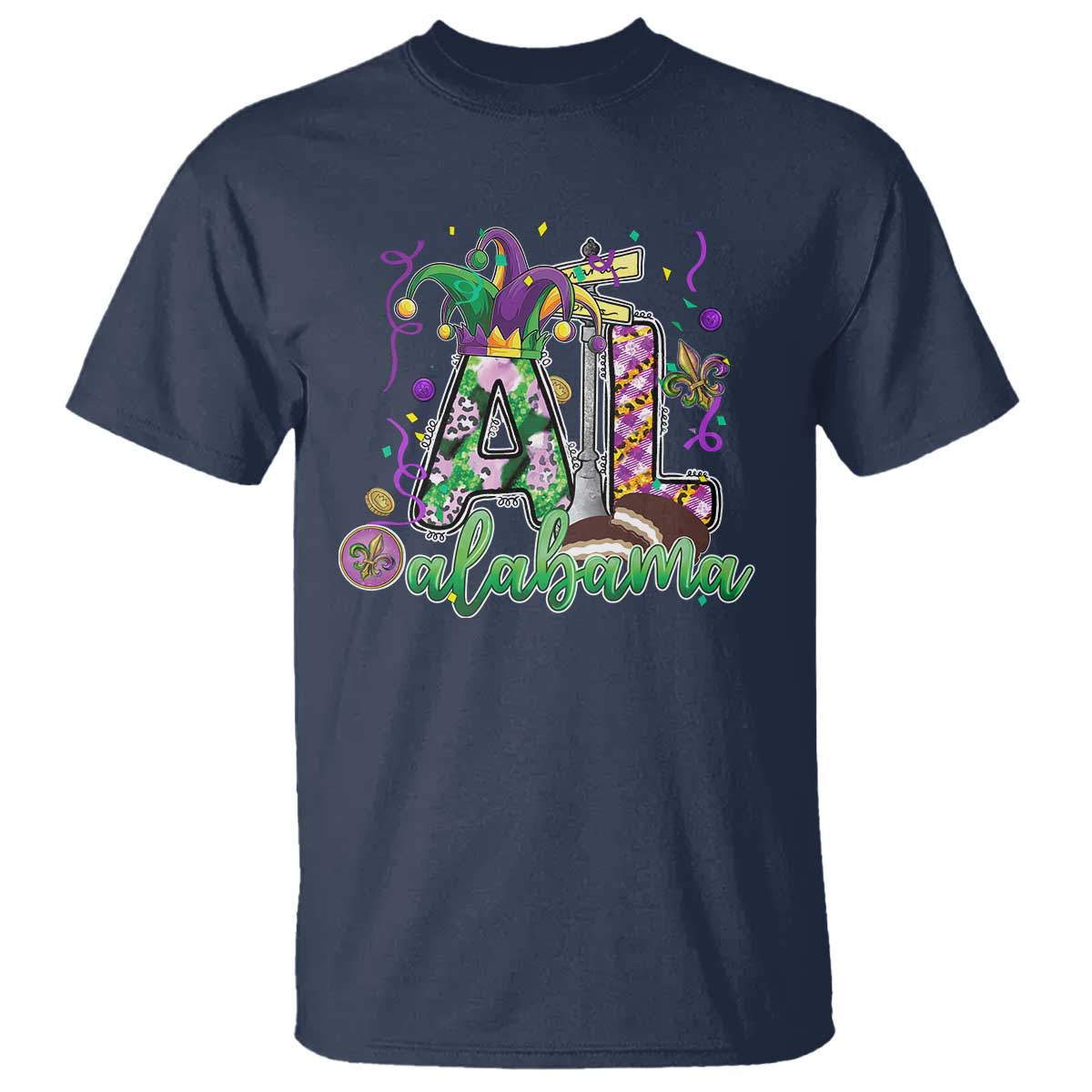 funny-mardi-gras-in-alabama-al-t-shirt-moon-pie-jester-hat
