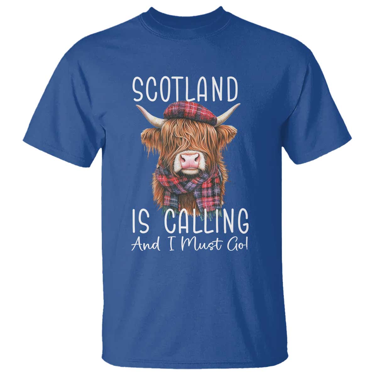funny-scotland-is-calling-and-i-must-go-t-shirt-highland-cow