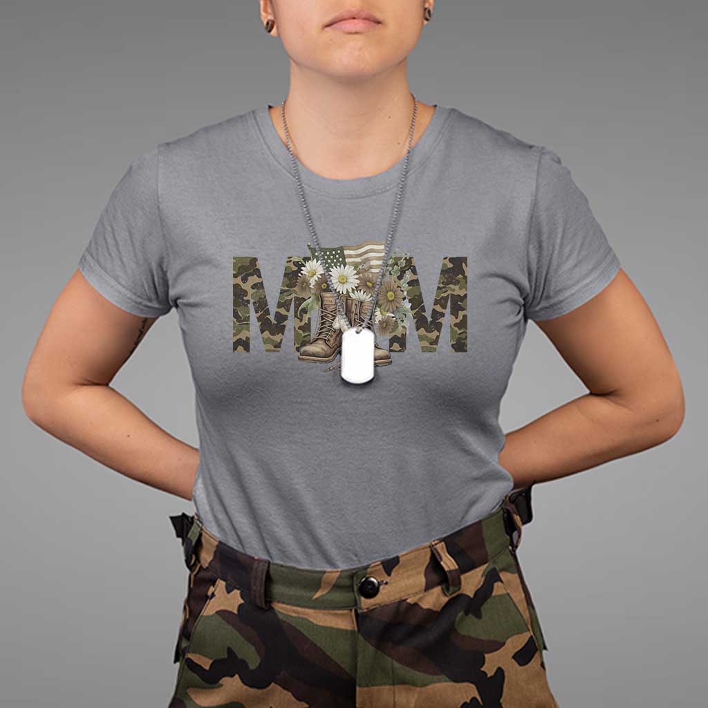 military-army-mom-floral-combat-shoes-t-shirt