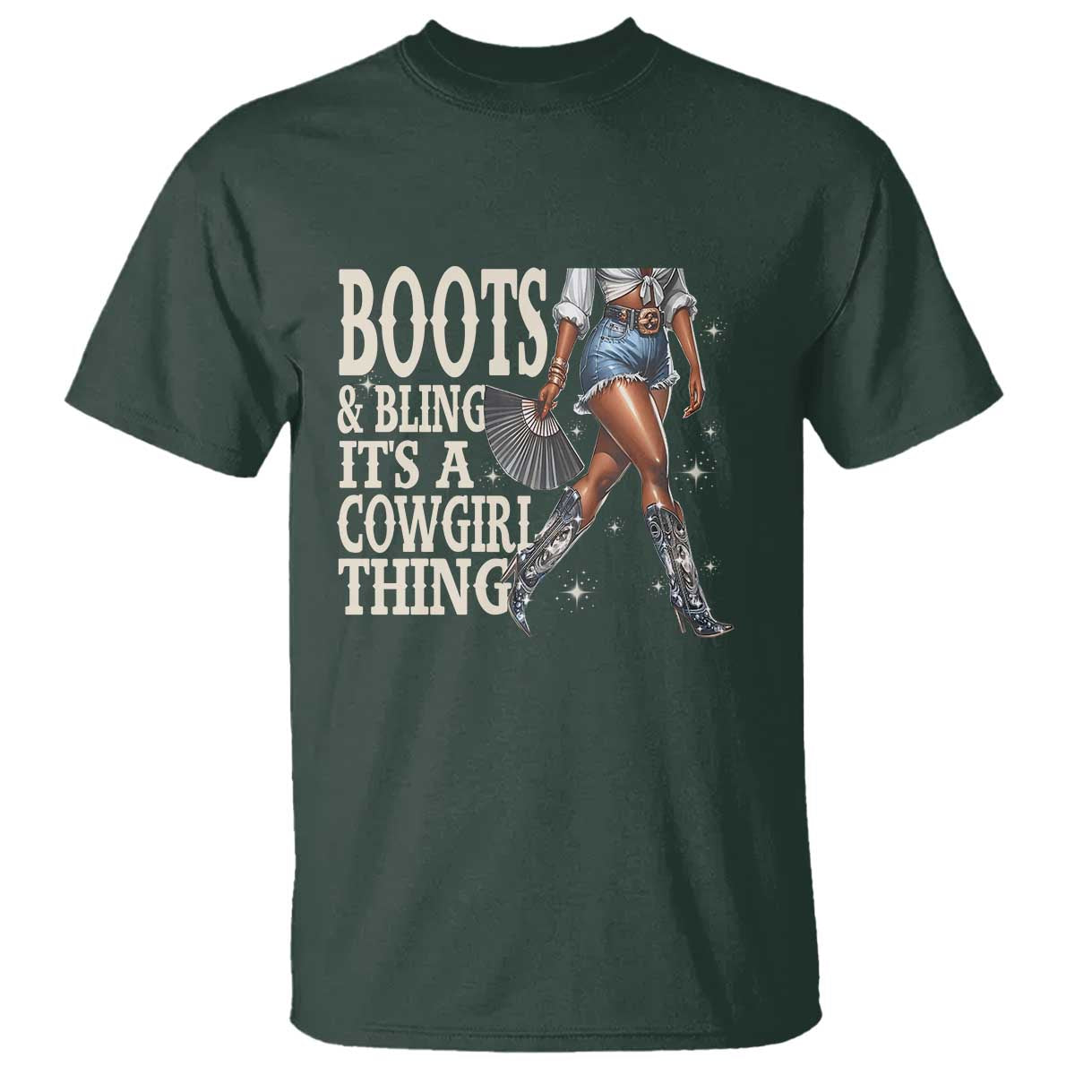 funny-african-american-cowgirl-t-shirt-boots-and-bling-its-a-cowgirl-thing