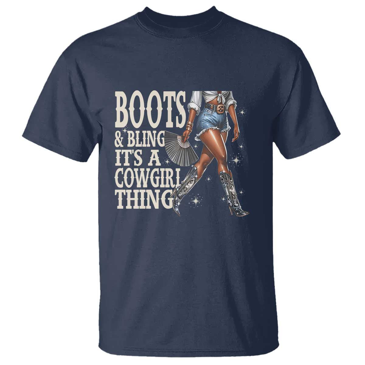 funny-african-american-cowgirl-t-shirt-boots-and-bling-its-a-cowgirl-thing